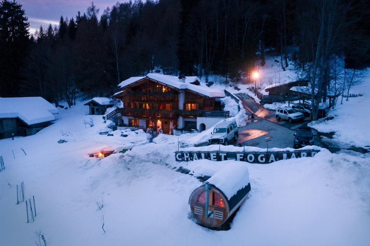 Fogajard Lovely Chalet Madonna Exteriér fotografie