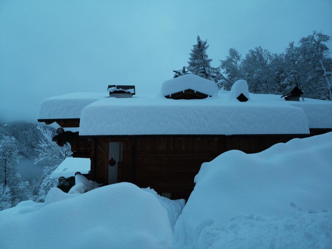 Fogajard Lovely Chalet Madonna Exteriér fotografie